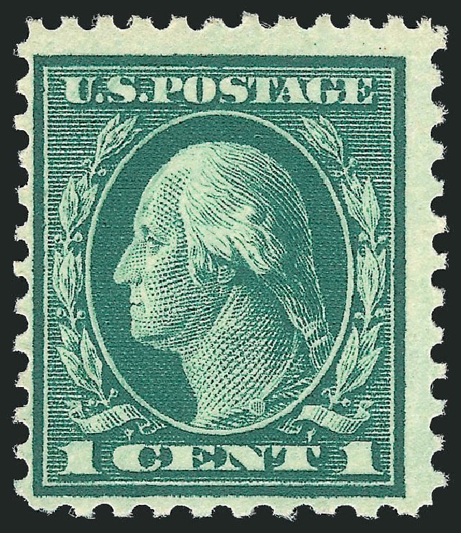 US Stamp Price Scott # 498 - 1917 1c Washington Perf 11. Robert Siegel Auction Galleries, Dec 2012, Sale 1037, Lot 2083