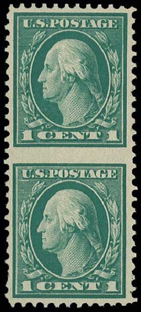 Values of US Stamps Scott # 498 - 1c 1917 Washington Perf 11. H.R. Harmer, Jun 2013, Sale 3003, Lot 1346