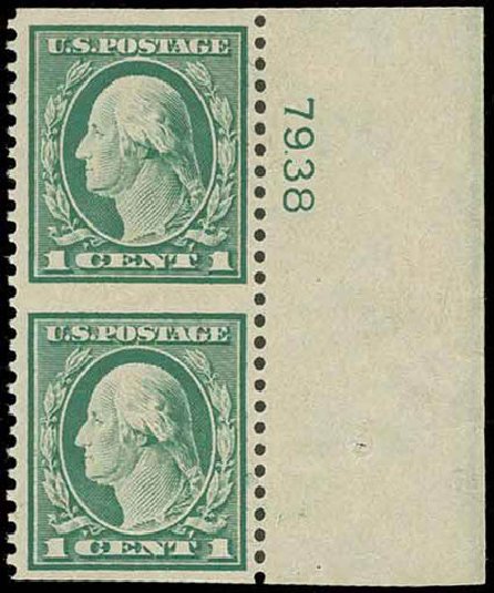 Value of US Stamp Scott Catalog #498 - 1917 1c Washington Perf 11. H.R. Harmer, Nov 2013, Sale 3004, Lot 1286