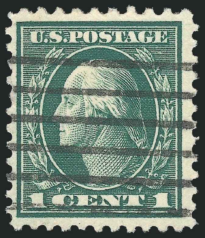 US Stamps Price Scott Cat. #498 - 1c 1917 Washington Perf 11. Robert Siegel Auction Galleries, Dec 2010, Sale 1001, Lot 2046