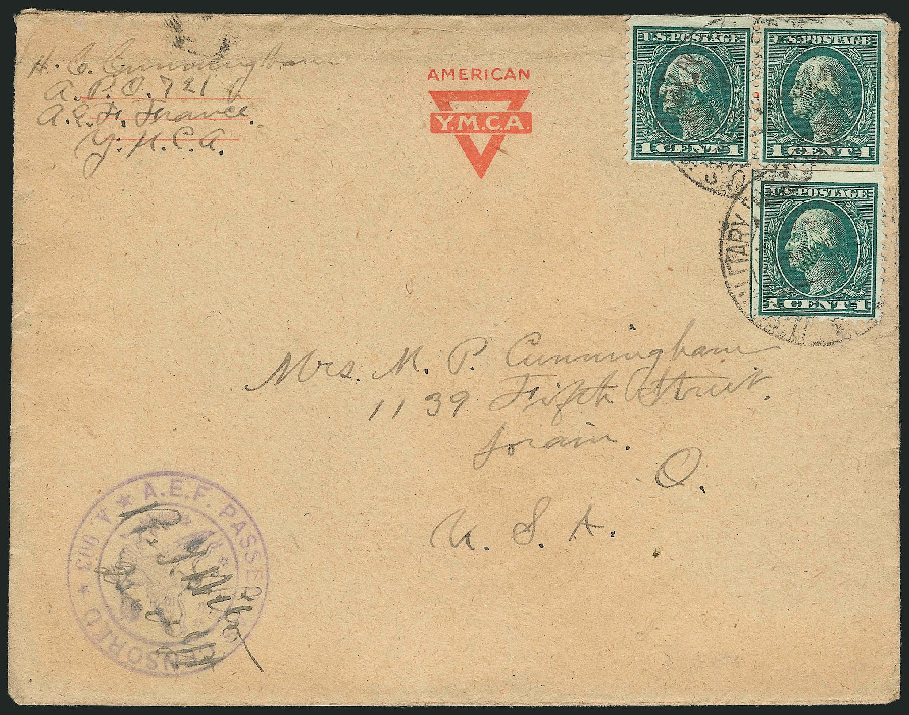 US Stamps Price Scott Cat. #498: 1c 1917 Washington Perf 11. Robert Siegel Auction Galleries, Jun 2010, Sale 991, Lot 1276