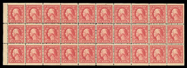 US Stamp Prices Scott Catalog #499: 2c 1917 Washington Perf 11. Matthew Bennett International, Sep 2012, Sale 346, Lot 857