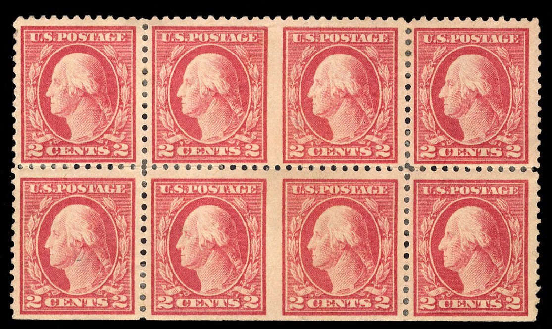 US Stamp Values Scott Cat. #499 - 2c 1917 Washington Perf 11. Cherrystone Auctions, Apr 2009, Sale 200904, Lot 104