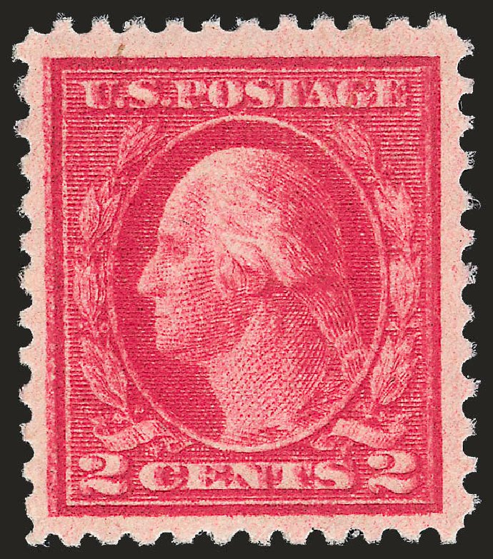 US Stamps Values Scott #499 - 2c 1917 Washington Perf 11. Robert Siegel Auction Galleries, Sep 2009, Sale 968B, Lot 655