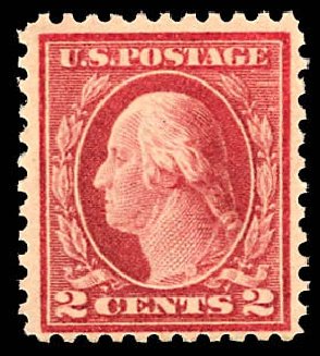 Value of US Stamps Scott #499: 1917 2c Washington Perf 11. Daniel Kelleher Auctions, Dec 2012, Sale 633, Lot 873