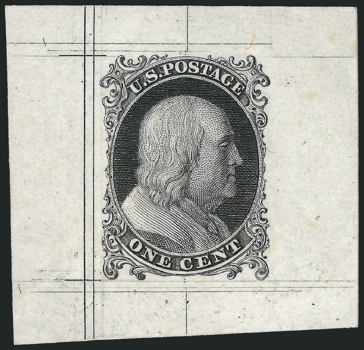 Values of US Stamps Scott Cat. # 5 - 1851 1c Franklin. Robert Siegel Auction Galleries, Sep 2010, Sale 994, Lot 602