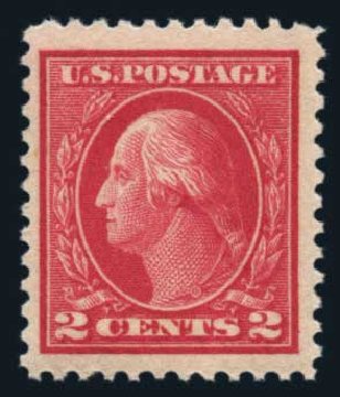 Price of US Stamps Scott Catalogue #500: 2c 1919 Washington Perf 11. Harmer-Schau Auction Galleries, Aug 2014, Sale 102, Lot 2047