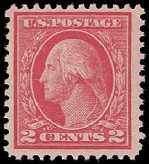 Prices of US Stamp Scott Catalog 500 - 2c 1919 Washington Perf 11. H.R. Harmer, Jun 2013, Sale 3003, Lot 1347