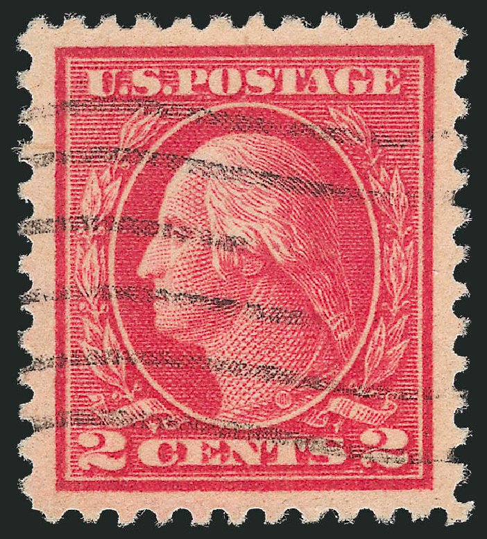 Cost of US Stamps Scott Catalogue 500 - 1919 2c Washington Perf 11. Robert Siegel Auction Galleries, Oct 2012, Sale 1032, Lot 3587
