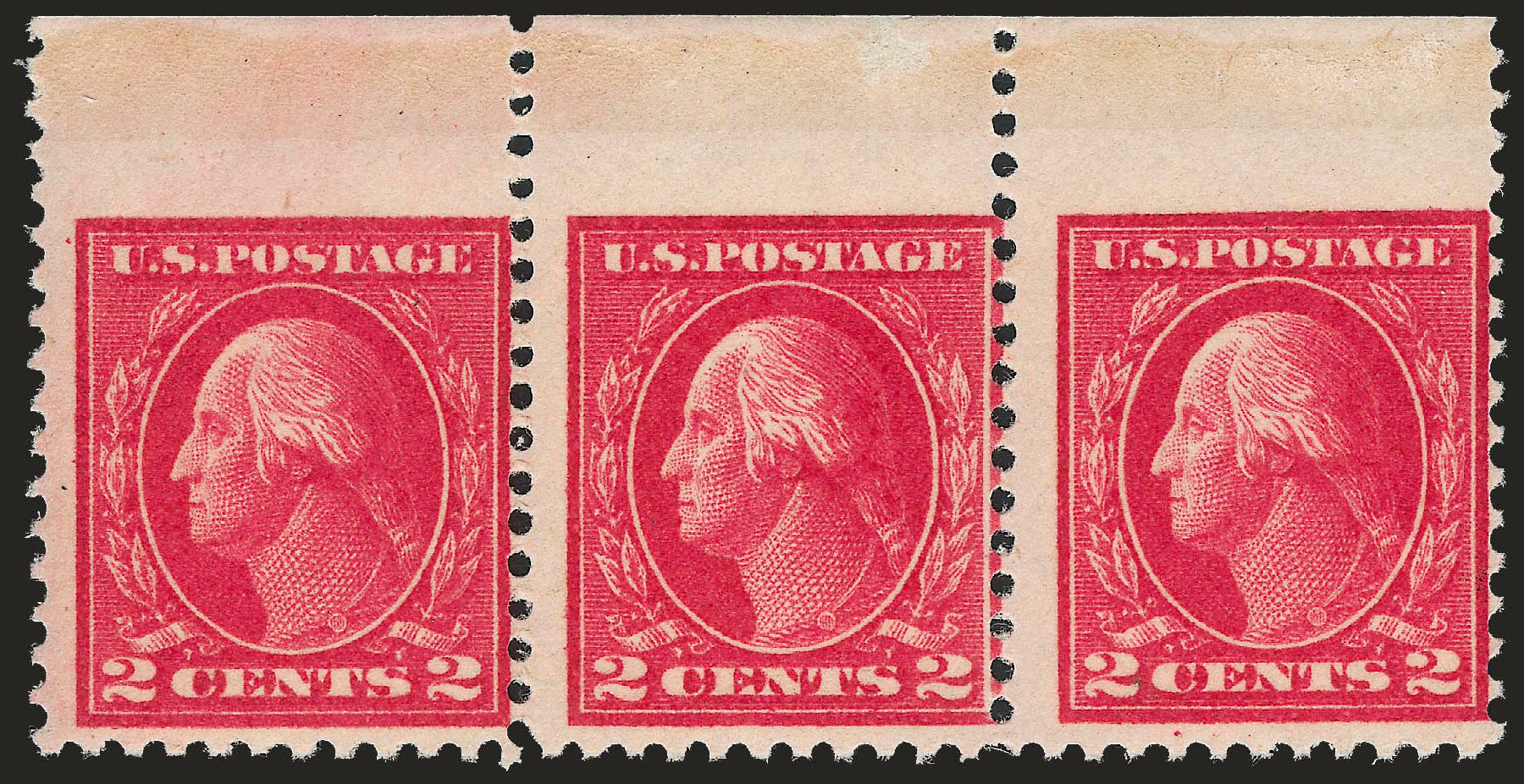 US Stamps Value Scott #500: 1919 2c Washington Perf 11. Robert Siegel Auction Galleries, Apr 2010, Sale 984, Lot 917