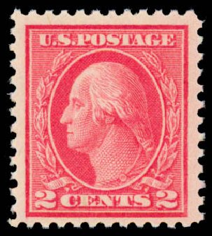 US Stamp Prices Scott # 500: 2c 1919 Washington Perf 11. Daniel Kelleher Auctions, Sep 2013, Sale 639, Lot 3608
