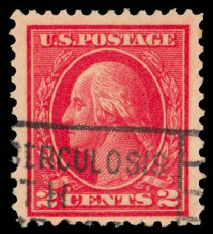 Values of US Stamp Scott Catalog #500 - 2c 1919 Washington Perf 11. Daniel Kelleher Auctions, May 2014, Sale 652, Lot 708