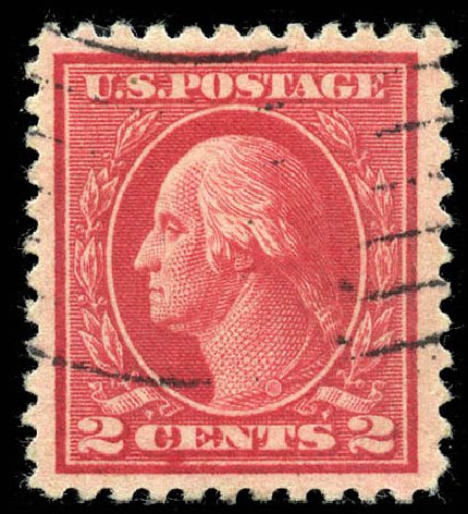 Value of US Stamp Scott Catalogue 500 - 1919 2c Washington Perf 11. Matthew Bennett International, Sep 2011, Sale 338, Lot 1949
