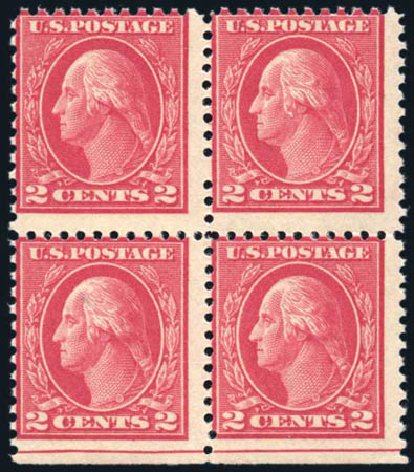 Price of US Stamp Scott Cat. #500: 1919 2c Washington Perf 11. Harmer-Schau Auction Galleries, Feb 2010, Sale 84, Lot 1619