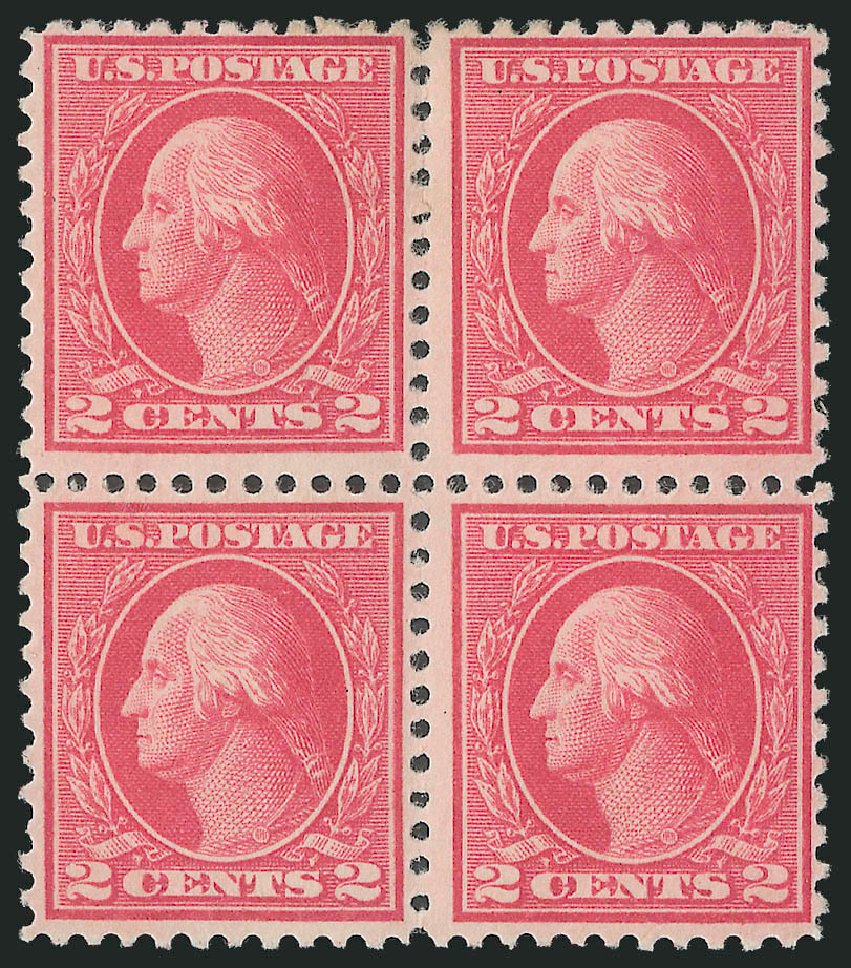 US Stamps Values Scott Cat. #500: 1919 2c Washington Perf 11. Robert Siegel Auction Galleries, Mar 2013, Sale 1040, Lot 1889