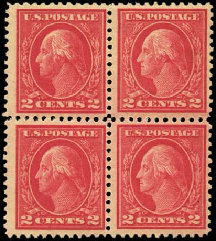 US Stamps Price Scott Catalog 500 - 2c 1919 Washington Perf 11. Harmer-Schau Auction Galleries, Feb 2012, Sale 92, Lot 1180