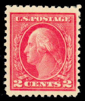 Value of US Stamps Scott Catalogue # 500 - 2c 1919 Washington Perf 11. Daniel Kelleher Auctions, Sep 2013, Sale 639, Lot 3610