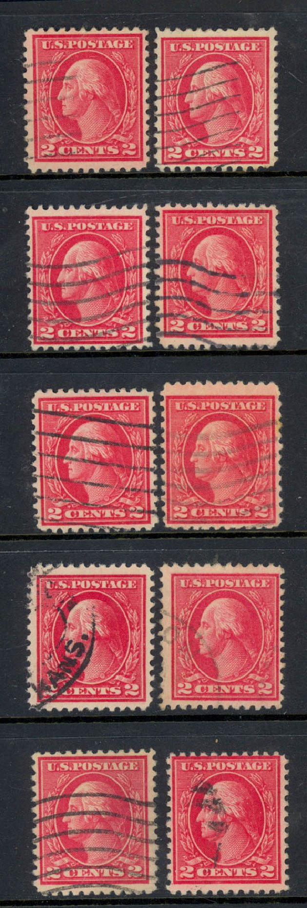 Costs of US Stamp Scott #500 - 2c 1919 Washington Perf 11. Daniel Kelleher Auctions, May 2014, Sale 652, Lot 710