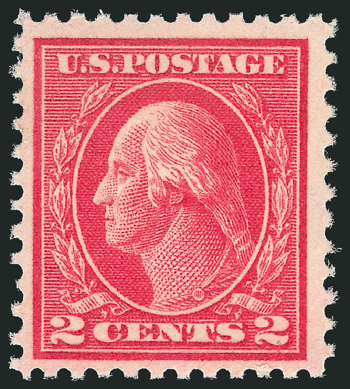 Value of US Stamps Scott Catalogue # 500: 1919 2c Washington Perf 11. Robert Siegel Auction Galleries, Oct 2012, Sale 1033, Lot 4240