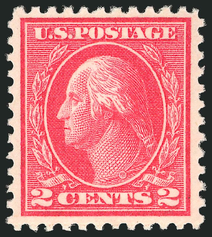 US Stamps Prices Scott Catalogue #500 - 2c 1919 Washington Perf 11. Robert Siegel Auction Galleries, Apr 2014, Sale 1068, Lot 295