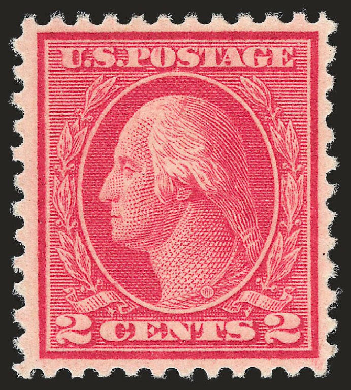 Costs of US Stamps Scott Catalogue 500 - 1919 2c Washington Perf 11. Robert Siegel Auction Galleries, Sep 2009, Sale 976, Lot 2095