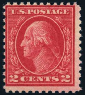 US Stamp Prices Scott Catalog 500 - 2c 1919 Washington Perf 11. Harmer-Schau Auction Galleries, May 2013, Sale 97, Lot 392