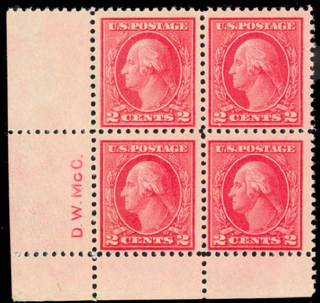 Value of US Stamps Scott Cat. # 500: 1919 2c Washington Perf 11. Daniel Kelleher Auctions, Mar 2013, Sale 635, Lot 563