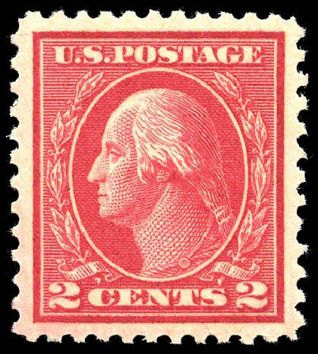 US Stamps Prices Scott Cat. #500 - 2c 1919 Washington Perf 11. Matthew Bennett International, May 2014, Sale 350, Lot 636