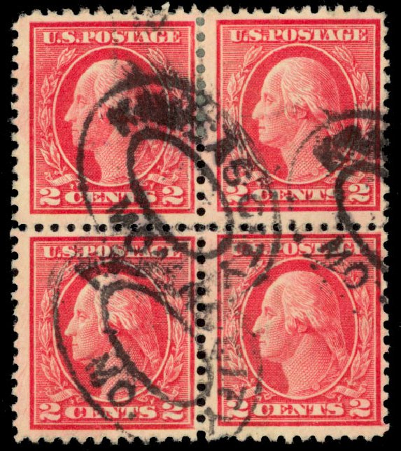 Costs of US Stamps Scott Catalog 500 - 2c 1919 Washington Perf 11. Daniel Kelleher Auctions, Dec 2013, Sale 640, Lot 426