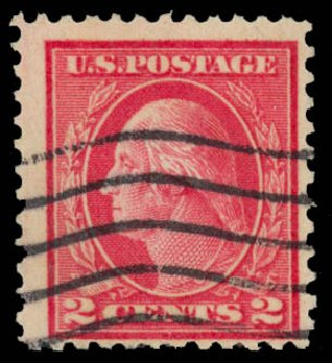 US Stamps Price Scott Cat. #500 - 2c 1919 Washington Perf 11. Daniel Kelleher Auctions, Sep 2014, Sale 655, Lot 546