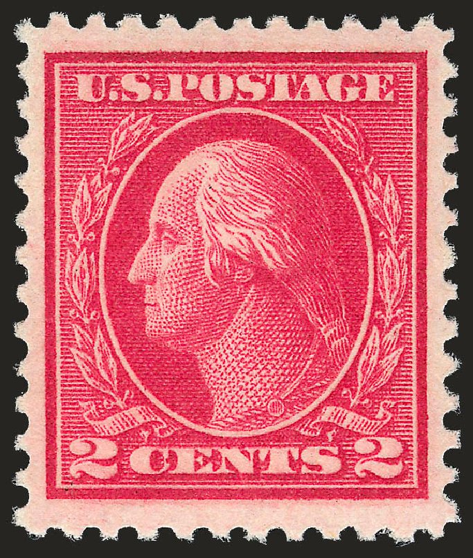 US Stamp Values Scott Cat. # 500: 1919 2c Washington Perf 11. Robert Siegel Auction Galleries, Sep 2009, Sale 968B, Lot 656