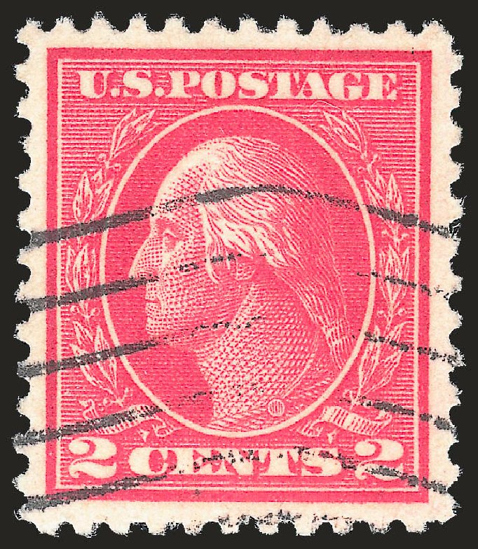 Value of US Stamps Scott Catalog 500: 1919 2c Washington Perf 11. Robert Siegel Auction Galleries, Apr 2010, Sale 984, Lot 916