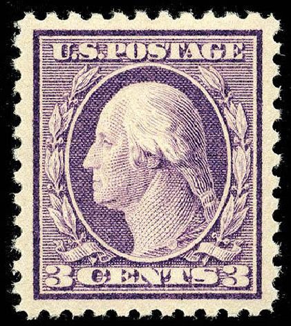 Values of US Stamp Scott Catalogue #501: 3c 1917 Washington Perf 11. Matthew Bennett International, Apr 2008, Sale 326, Lot 447