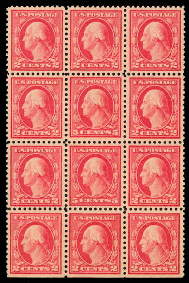 Prices of US Stamp Scott #505 - 5c 1917 Washington Perf 11 Error. Daniel Kelleher Auctions, May 2014, Sale 653, Lot 2237