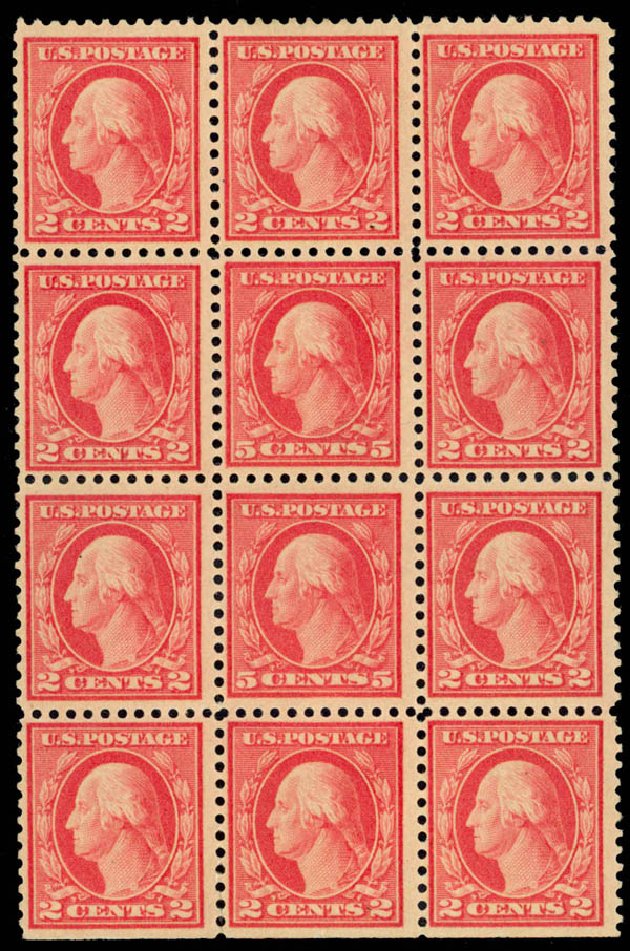 Prices of US Stamp Scott #505 - 1917 5c Washington Perf 11 Error. Daniel Kelleher Auctions, Oct 2014, Sale 660, Lot 2397