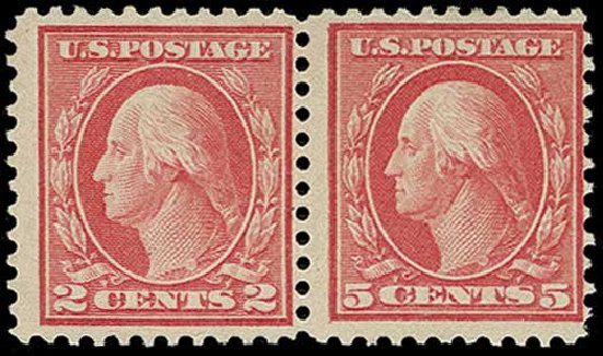 Values of US Stamps Scott Cat. #505: 5c 1917 Washington Perf 11 Error. H.R. Harmer, Jun 2015, Sale 3007, Lot 3348