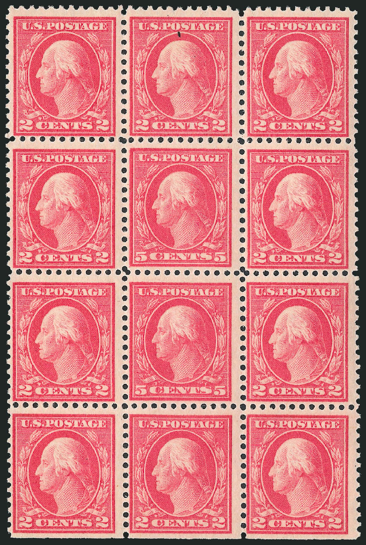 Price of US Stamp Scott Catalog # 505: 1917 5c Washington Perf 11 Error. Robert Siegel Auction Galleries, Mar 2013, Sale 1040, Lot 1898