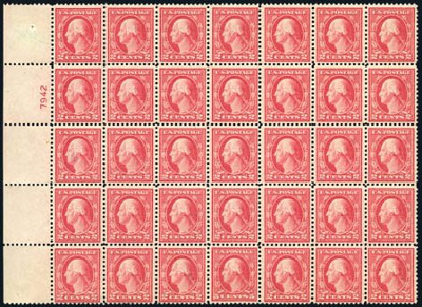 Costs of US Stamp Scott Cat. # 505: 5c 1917 Washington Perf 11 Error. Harmer-Schau Auction Galleries, Jul 2010, Sale 86, Lot 549
