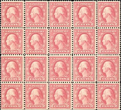Cost of US Stamps Scott Catalog 505 - 5c 1917 Washington Perf 11 Error. Spink Shreves Galleries, Jan 2015, Sale 150, Lot 190