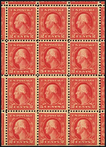 Value of US Stamp Scott Catalog #505: 1917 5c Washington Perf 11 Error. Harmer-Schau Auction Galleries, Jan 2013, Sale 96, Lot 581