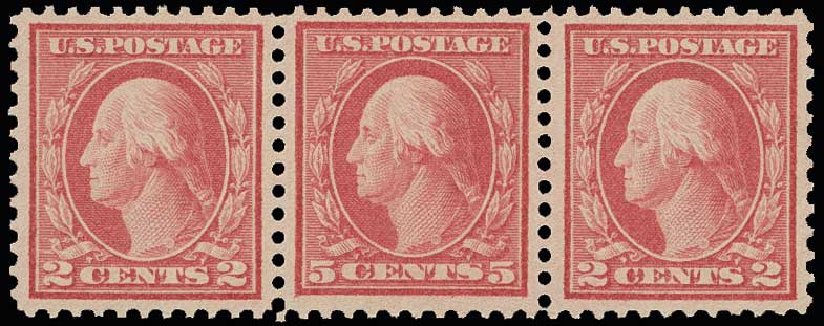 Values of US Stamps Scott Cat. # 505: 1917 5c Washington Perf 11 Error. H.R. Harmer, Jun 2013, Sale 3003, Lot 1351