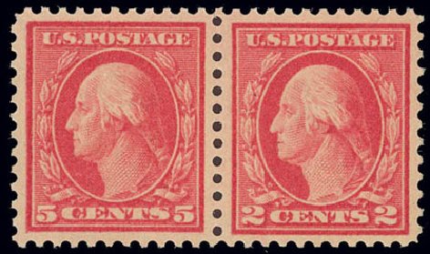 Price of US Stamp Scott #505 - 1917 5c Washington Perf 11 Error. Daniel Kelleher Auctions, Feb 2013, Sale 634, Lot 311