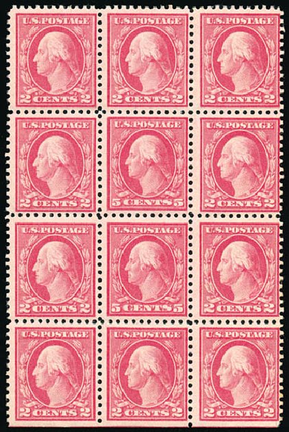 Value of US Stamp Scott Catalogue 505: 5c 1917 Washington Perf 11 Error. Schuyler J. Rumsey Philatelic Auctions, Apr 2015, Sale 60, Lot 2421