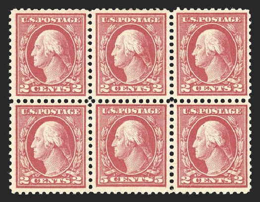 Prices of US Stamp Scott Catalogue # 505 - 5c 1917 Washington Perf 11 Error. Spink Shreves Galleries, Mar 2013, Sale 142, Lot 371