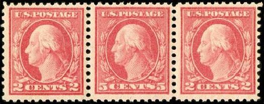 Prices of US Stamp Scott Cat. 505 - 1917 5c Washington Perf 11 Error. Spink Shreves Galleries, Jul 2015, Sale 151, Lot 311