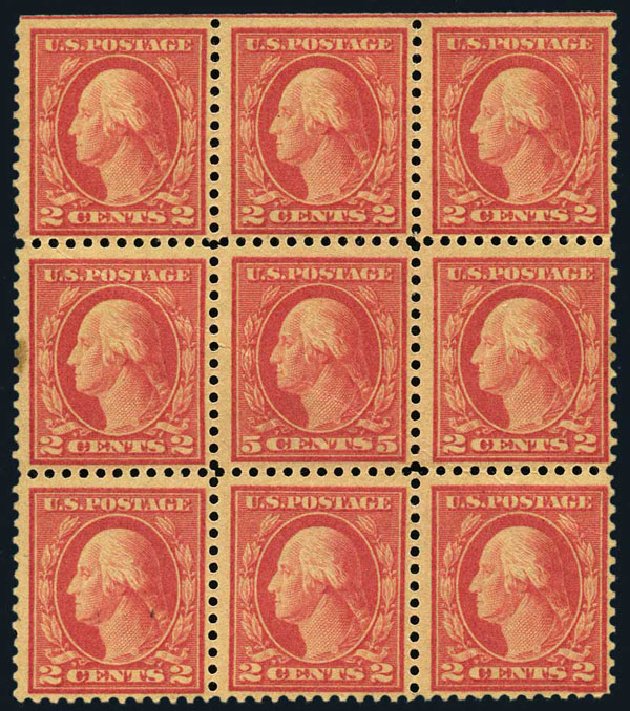 Cost of US Stamp Scott Catalog # 505: 1917 5c Washington Perf 11 Error. Harmer-Schau Auction Galleries, May 2015, Sale 105, Lot 174