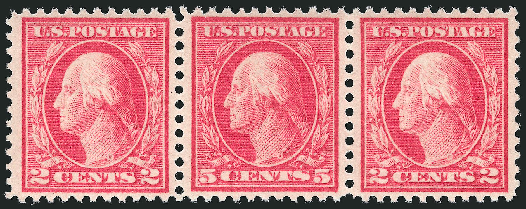 Price of US Stamps Scott Catalogue 505: 5c 1917 Washington Perf 11 Error. Robert Siegel Auction Galleries, Mar 2013, Sale 1040, Lot 1894