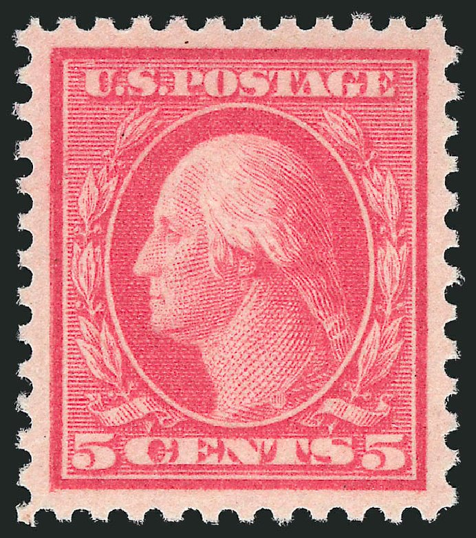 US Stamps Prices Scott Cat. # 505: 1917 5c Washington Perf 11 Error. Robert Siegel Auction Galleries, Sep 2014, Sale 1078, Lot 565