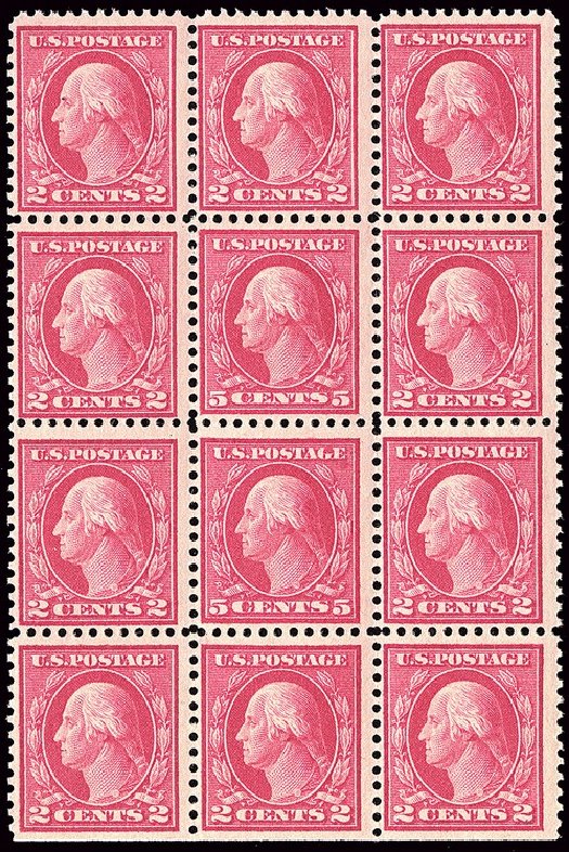 US Stamps Prices Scott Catalog # 505: 1917 5c Washington Perf 11 Error. Spink Shreves Galleries, Jan 2014, Sale 146, Lot 435