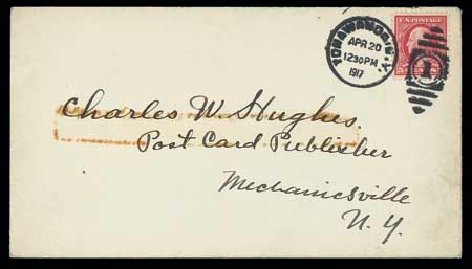 Value of US Stamps Scott Catalog # 505: 5c 1917 Washington Perf 11 Error. Matthew Bennett International, Dec 2007, Sale 324, Lot 1212